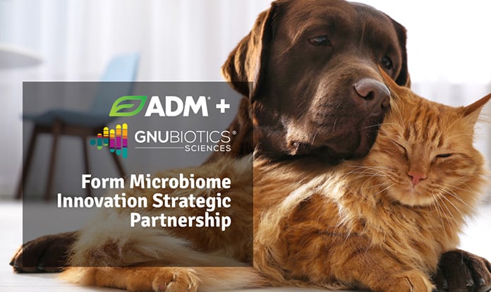 Gnubiotics ve ADM, evcil hayvan sağlığı ve refahı için ortaklık kurdu